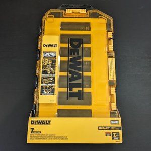 DEWALT Deep Impact Socket Set, 7-Piece, 1/2" Drive Metric (DWMT74737)